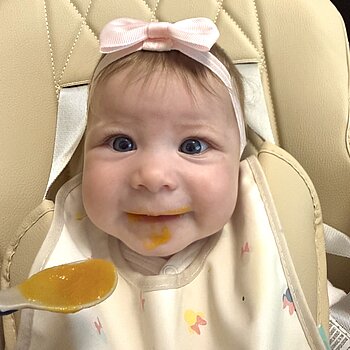 Ммм, че вкусно пюренце