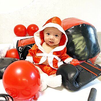 Бебето ни на тази снимка навърши 5месеца ❤️